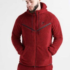 nike sherpa full zip windrunner